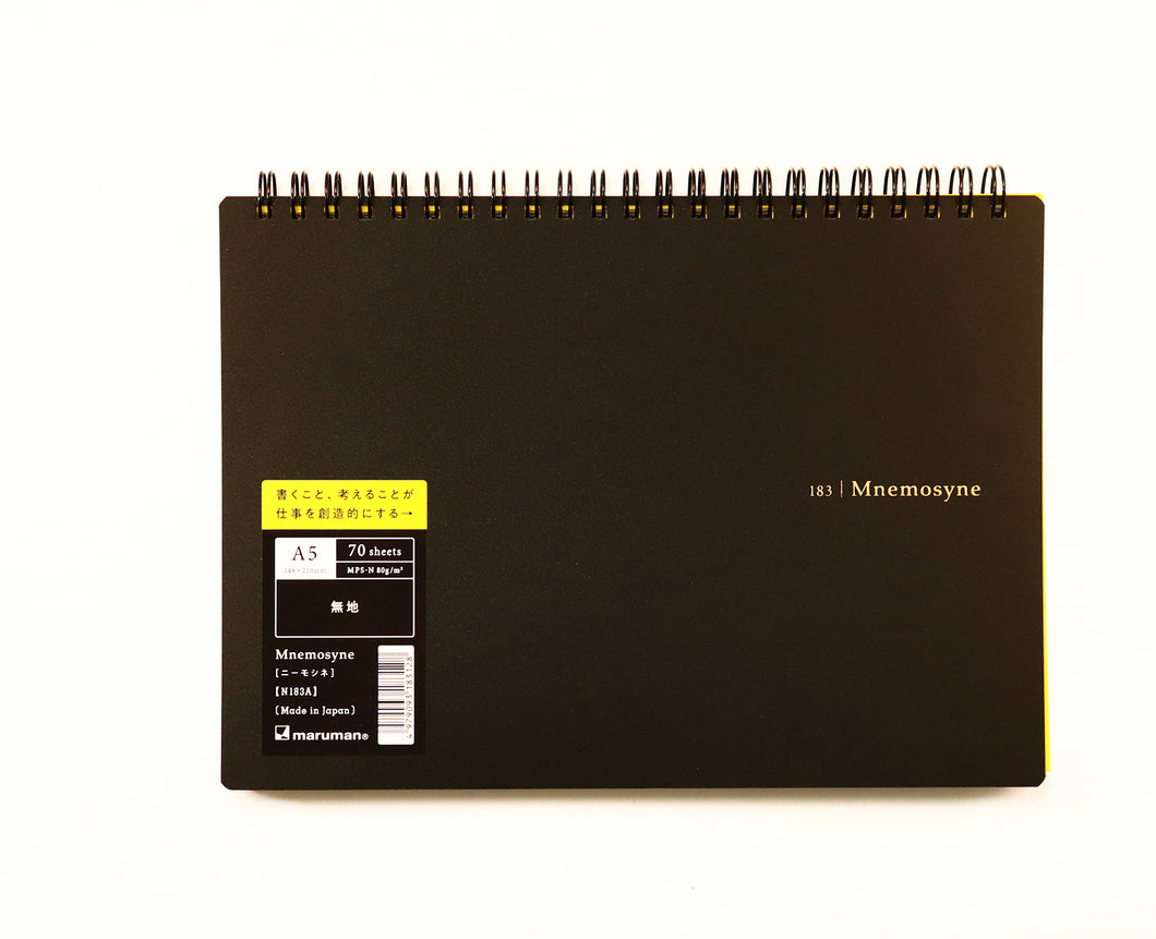 Mnemosyne A5 Notepad blank (210 mm x 138 mm / 8.27 inch x 5.83 inch) [N183]