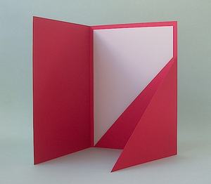 Carta Pura A-Folder A4 Red