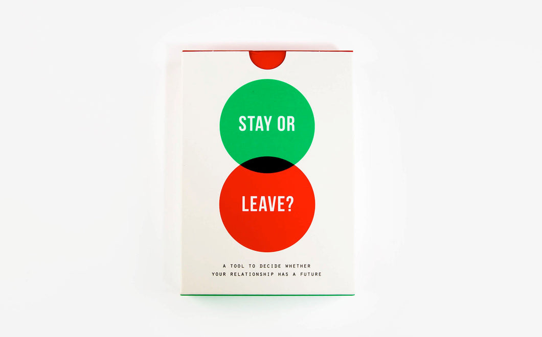 The School of Life Card Game-Stay or Leave
