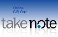 Take Note Online Gift Card