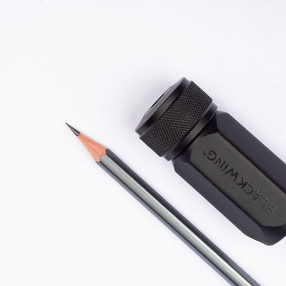 BLACKWING Sharpener, One-Step Long Point, Black