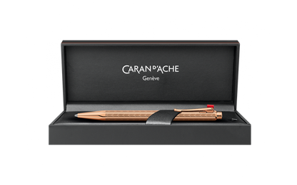 Caran D’Ache Ecridor Ballpoint Chevron Rose Gilded