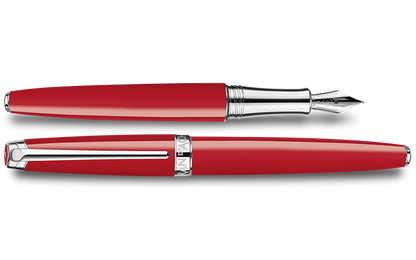 Caran D’Ache Leman Red Fountain Pen M