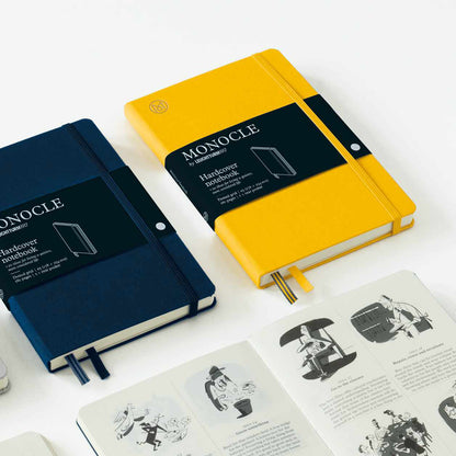 Monocle A6 Notebook Linen Hardcover Dotted