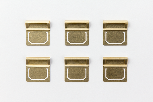 TRC Brass  Index Clips