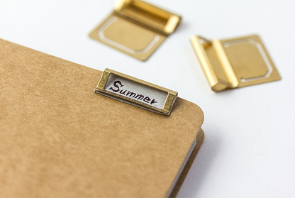 TRC Brass  Index Clips