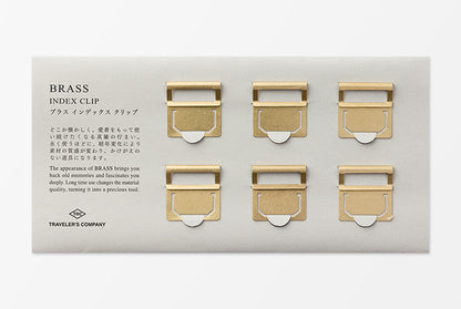 TRC Brass  Index Clips