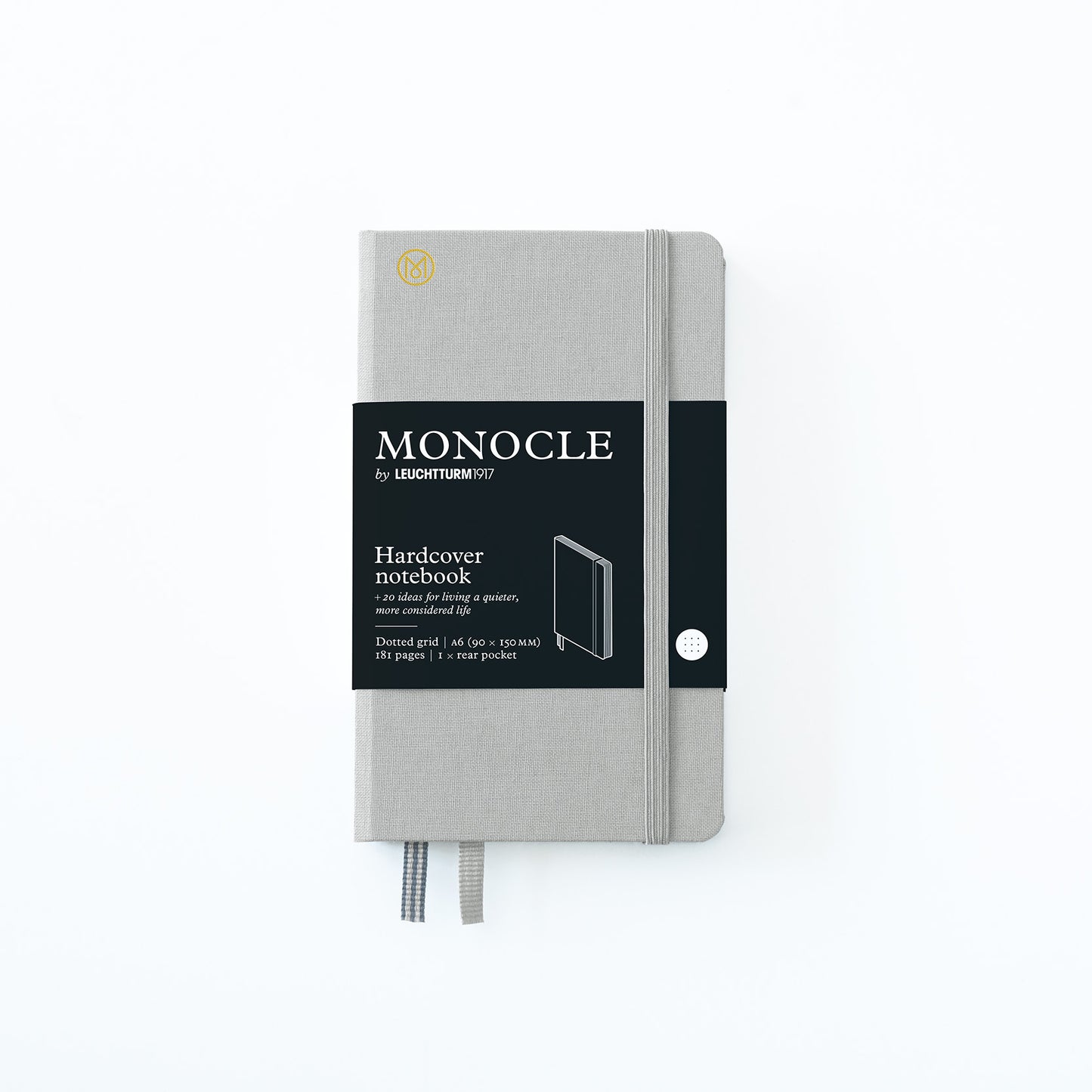 Monocle A6 Notebook Linen Hardcover Dotted