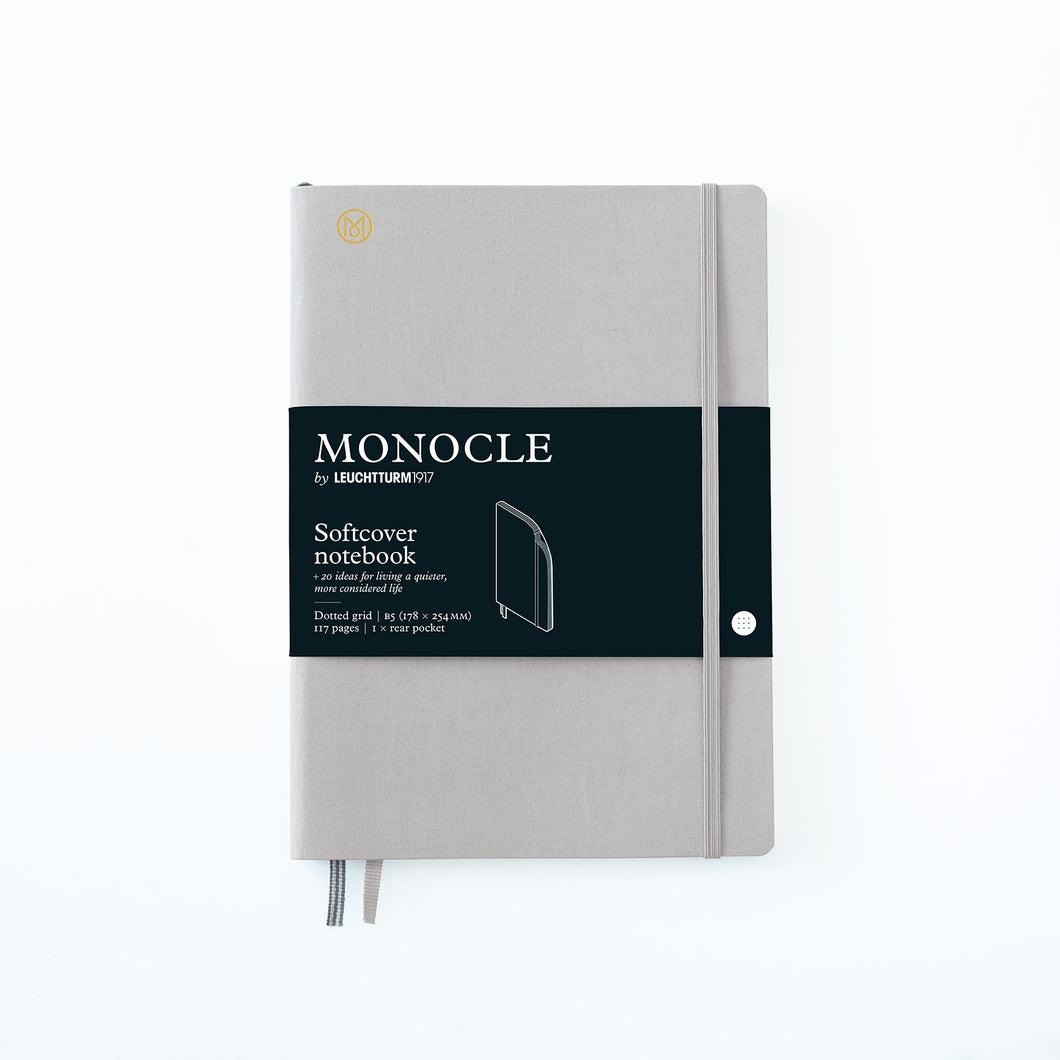 Monocle B5 Notebook Linen Softcover Dotted