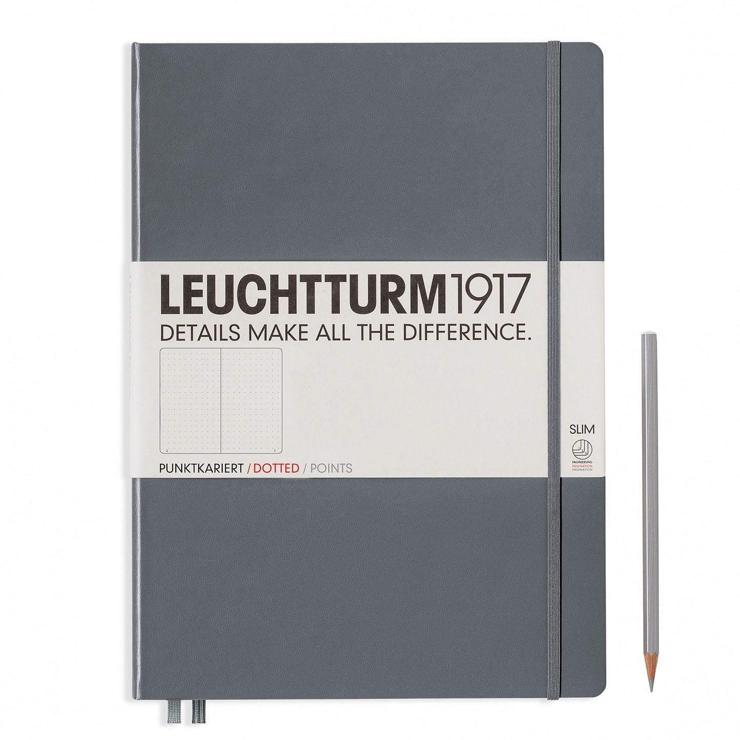 LEUCHTTURM1917 A4+ Hardcover Master Slim Notebooks