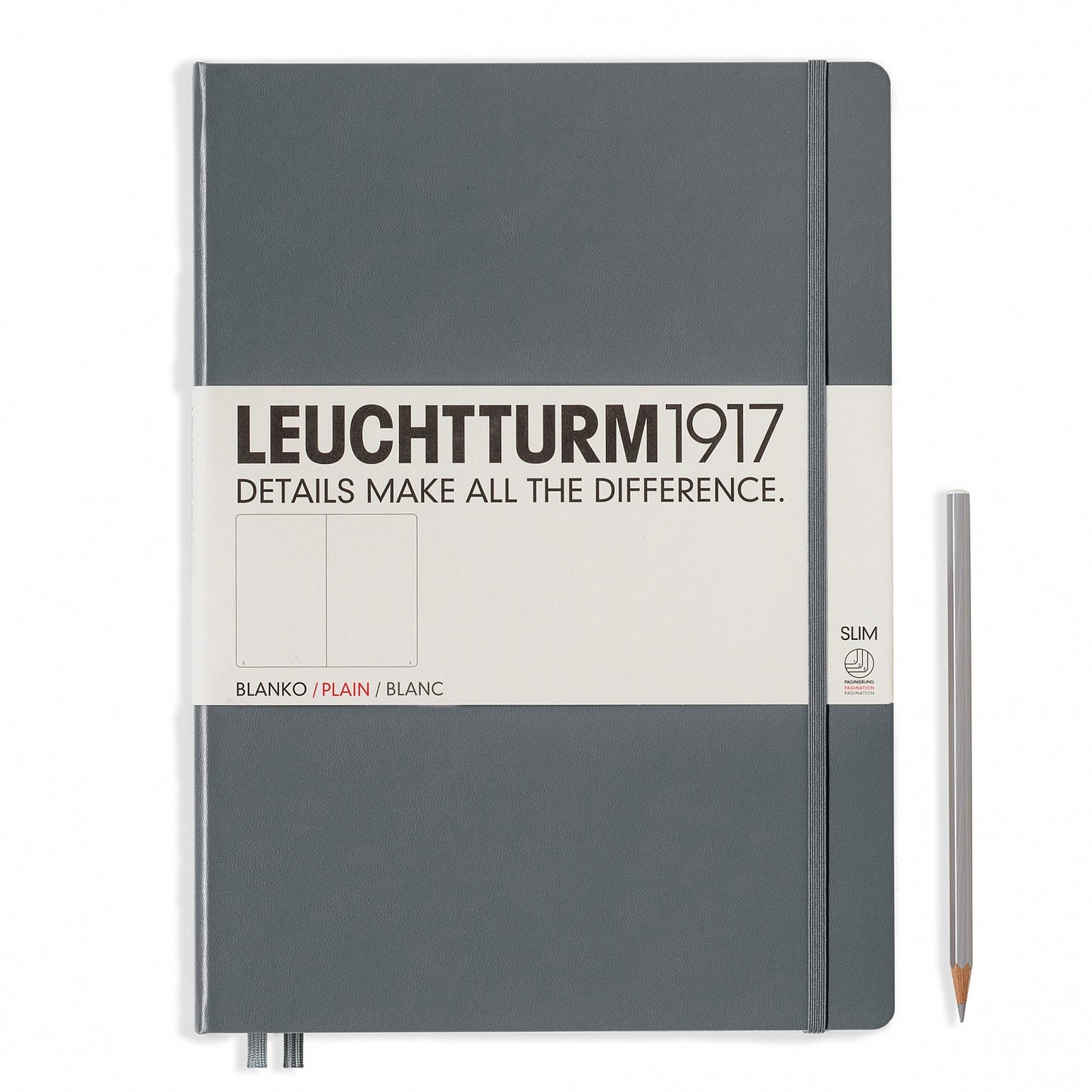 LEUCHTTURM1917 A4+ Hardcover Master Slim Notebooks