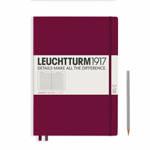 Load image into Gallery viewer, LEUCHTTURM1917 A4+ Hardcover Master Slim Notebooks
