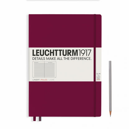 LEUCHTTURM1917 A4+ Hardcover Master Slim Notebooks