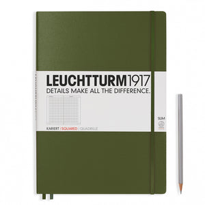 LEUCHTTURM1917 A4+ Hardcover Master Slim Notebooks