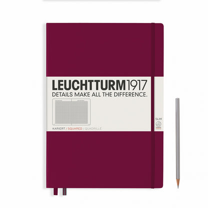 LEUCHTTURM1917 A4+ Hardcover Master Slim Notebooks