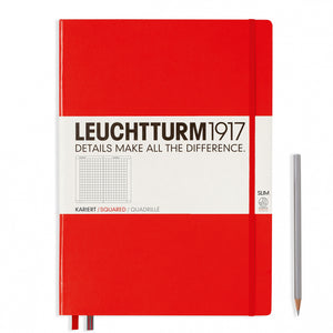 LEUCHTTURM1917 A4+ Hardcover Master Slim Notebooks