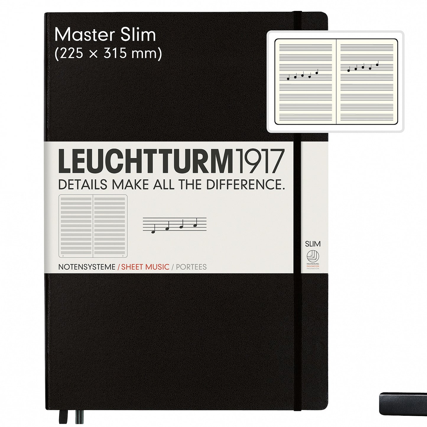 Leuchtturm Master Slim Music