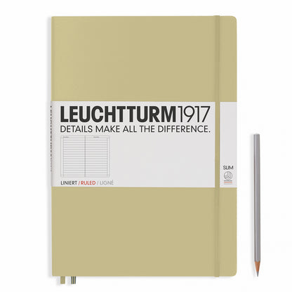 LEUCHTTURM1917 A4+ Hardcover Master Slim Notebooks