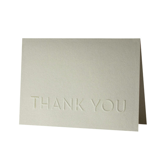 Thank You Cards with Envelopes, Box (6) by Oblation