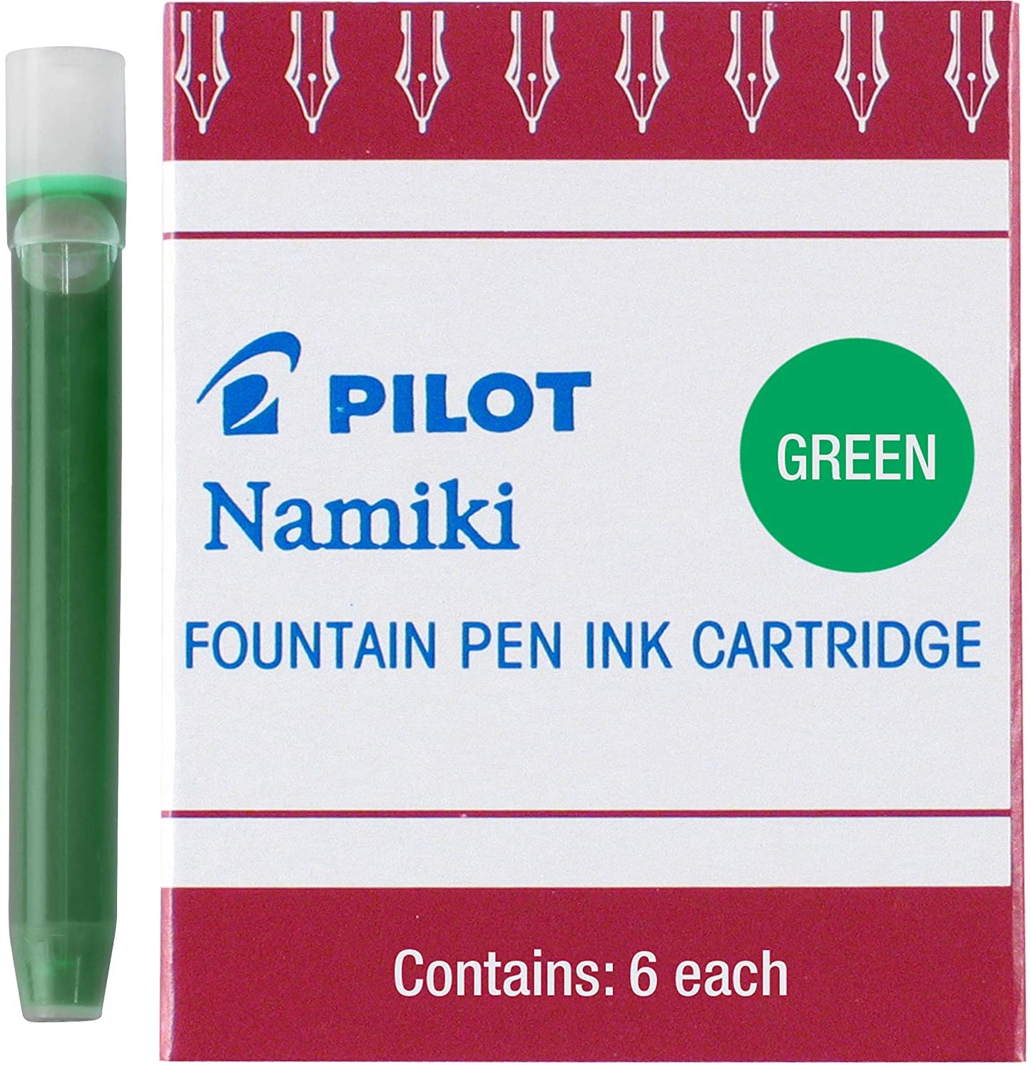 Pilot Ink Cartridges Box of 6