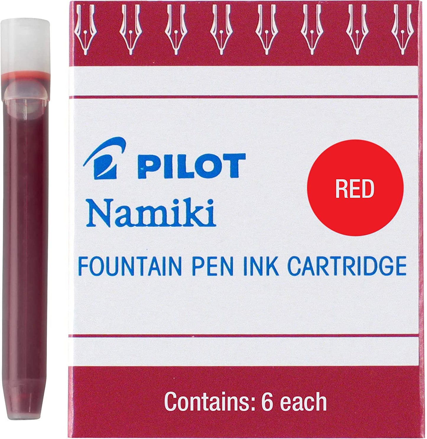 Pilot Ink Cartridges Box of 6