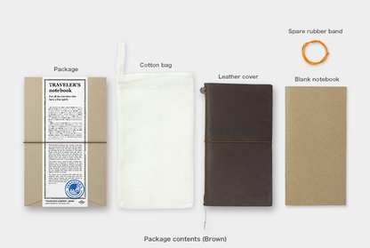 TRC Traveler's Notebook Leather Regular Size