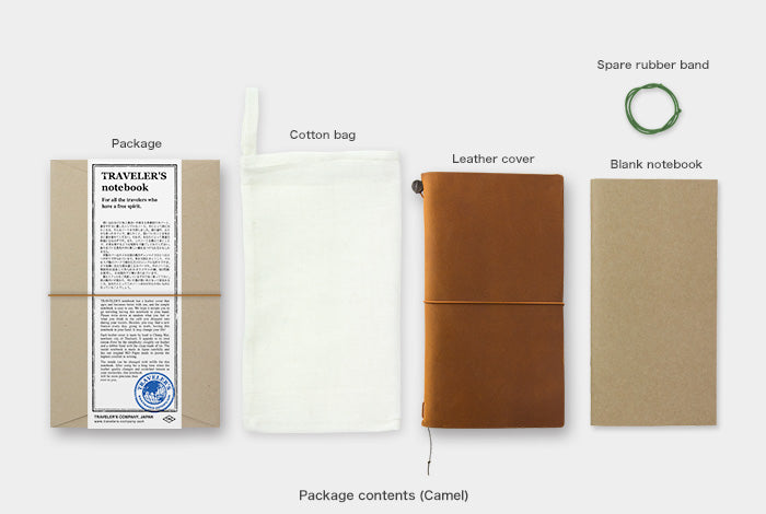 TRC Traveler's Notebook Leather Regular Size