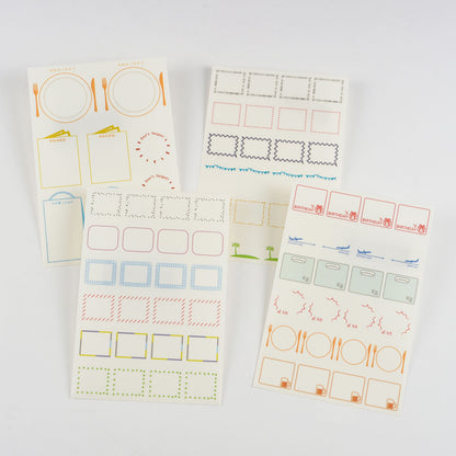 Hobonichi Accessories Frame Stickers No2