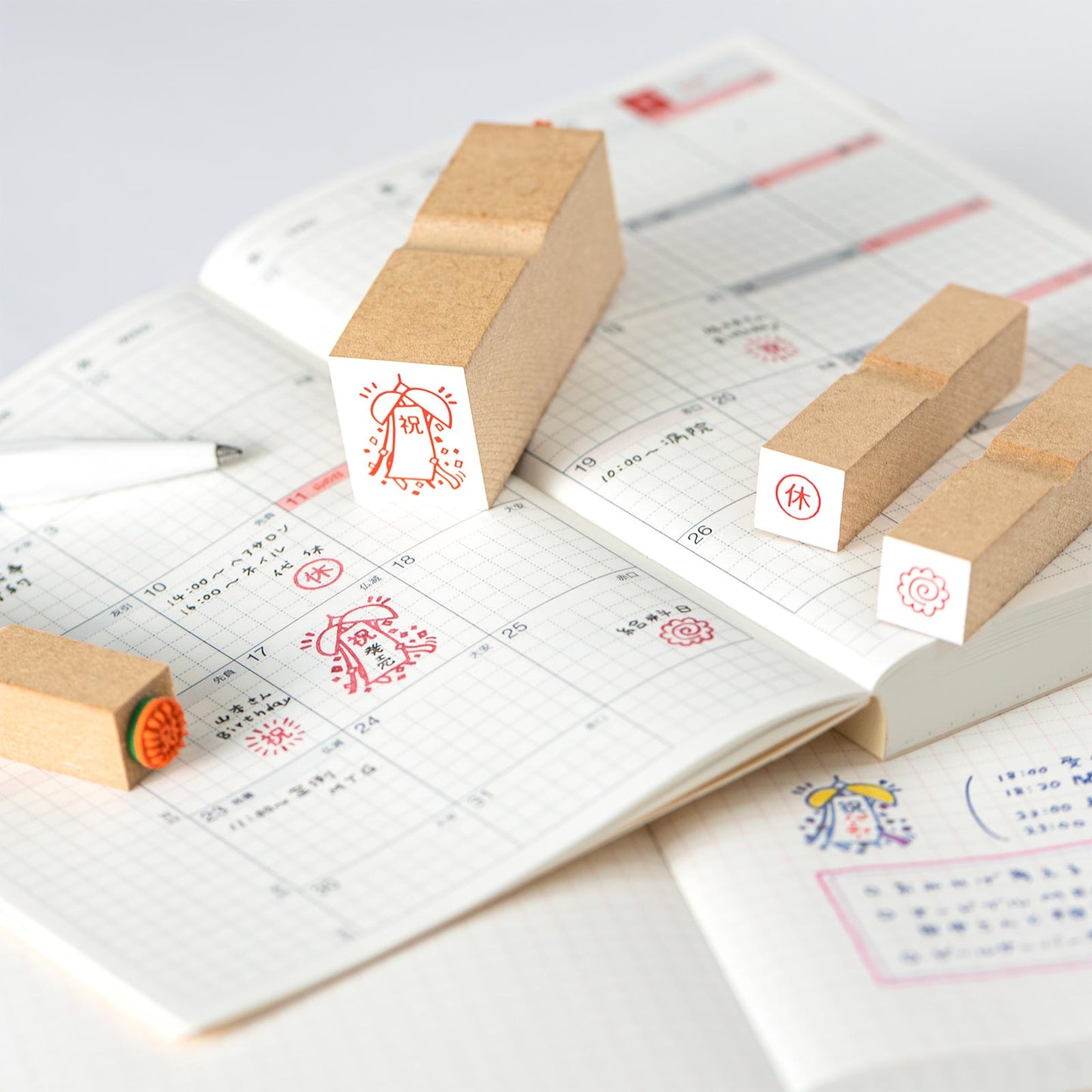 Hobonichi Accessories Stamps