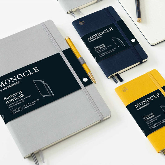 Monocle B5 Notebook Linen Softcover Dotted