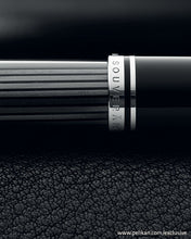 Load image into Gallery viewer, Pelikan M405 Stresemann Anthracite Stripes Fountain Pen 14K (M)
