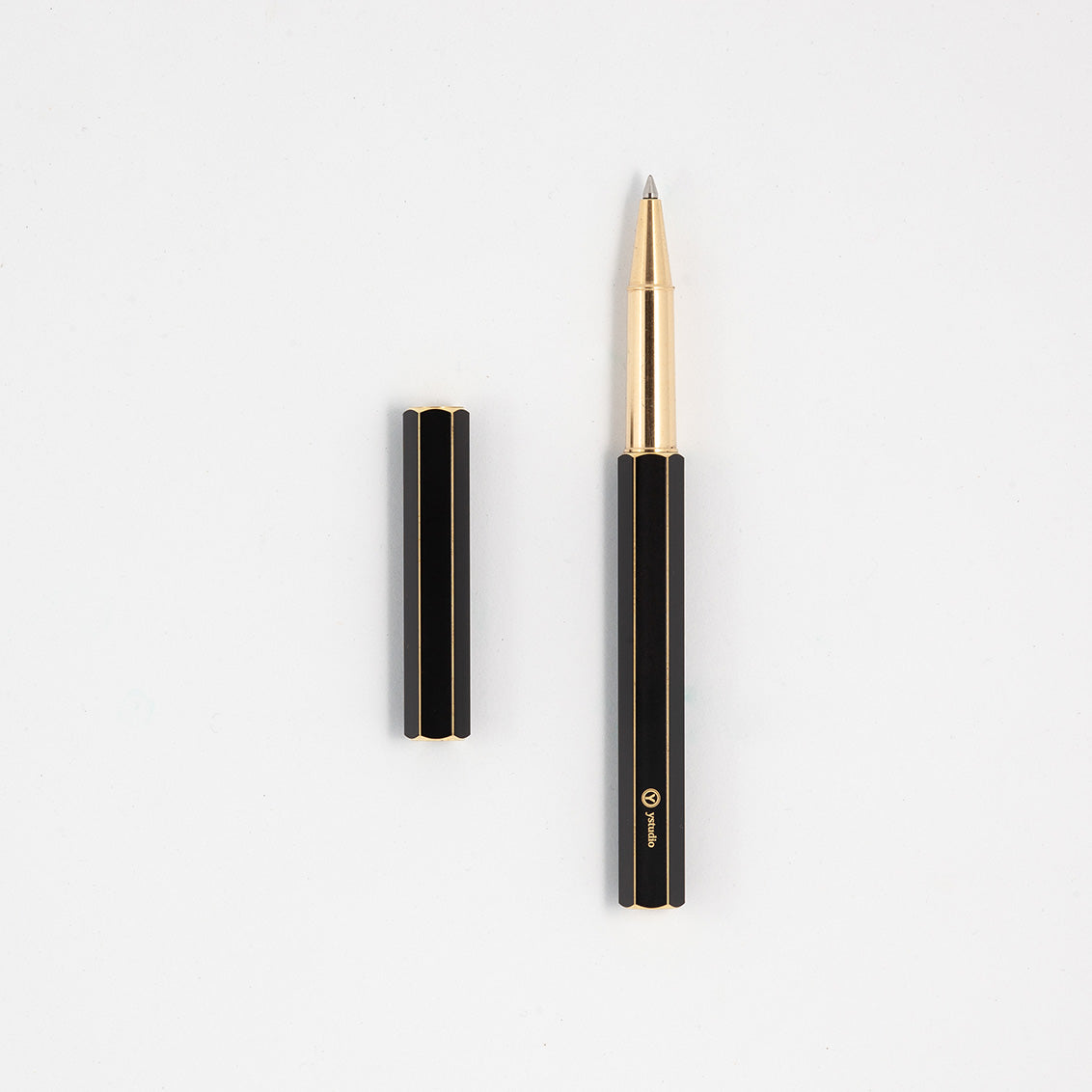 YSTUDIO Classic Revolve Rollerball Pen Black