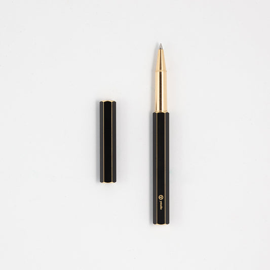YSTUDIO Classic Revolve Rollerball Pen Black