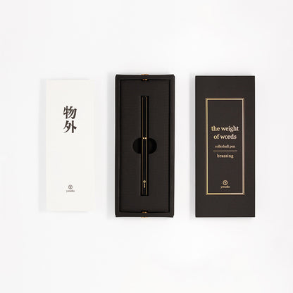 YSTUDIO Classic Revolve Rollerball Pen Black