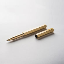 Load image into Gallery viewer, YSTUDIO Rollerball Pen Classic Revolve Brass
