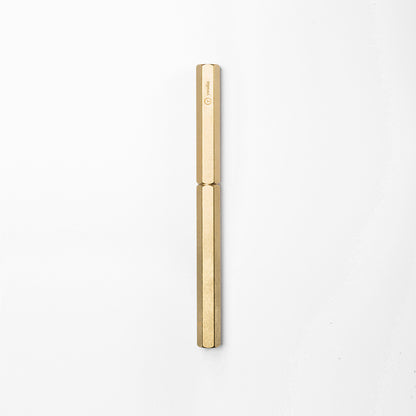 YSTUDIO Classic Revolve Rollerball Pen Brass