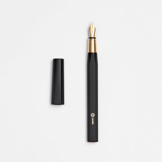 YSTUDIO Resin Fountain Pen Black