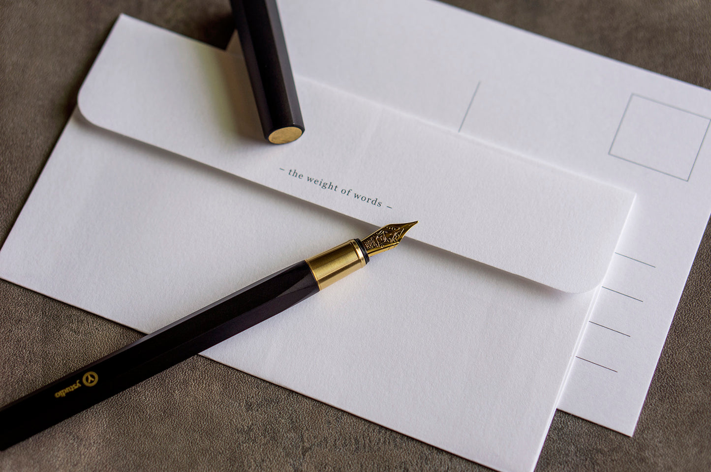YSTUDIO Resin Fountain Pen Black