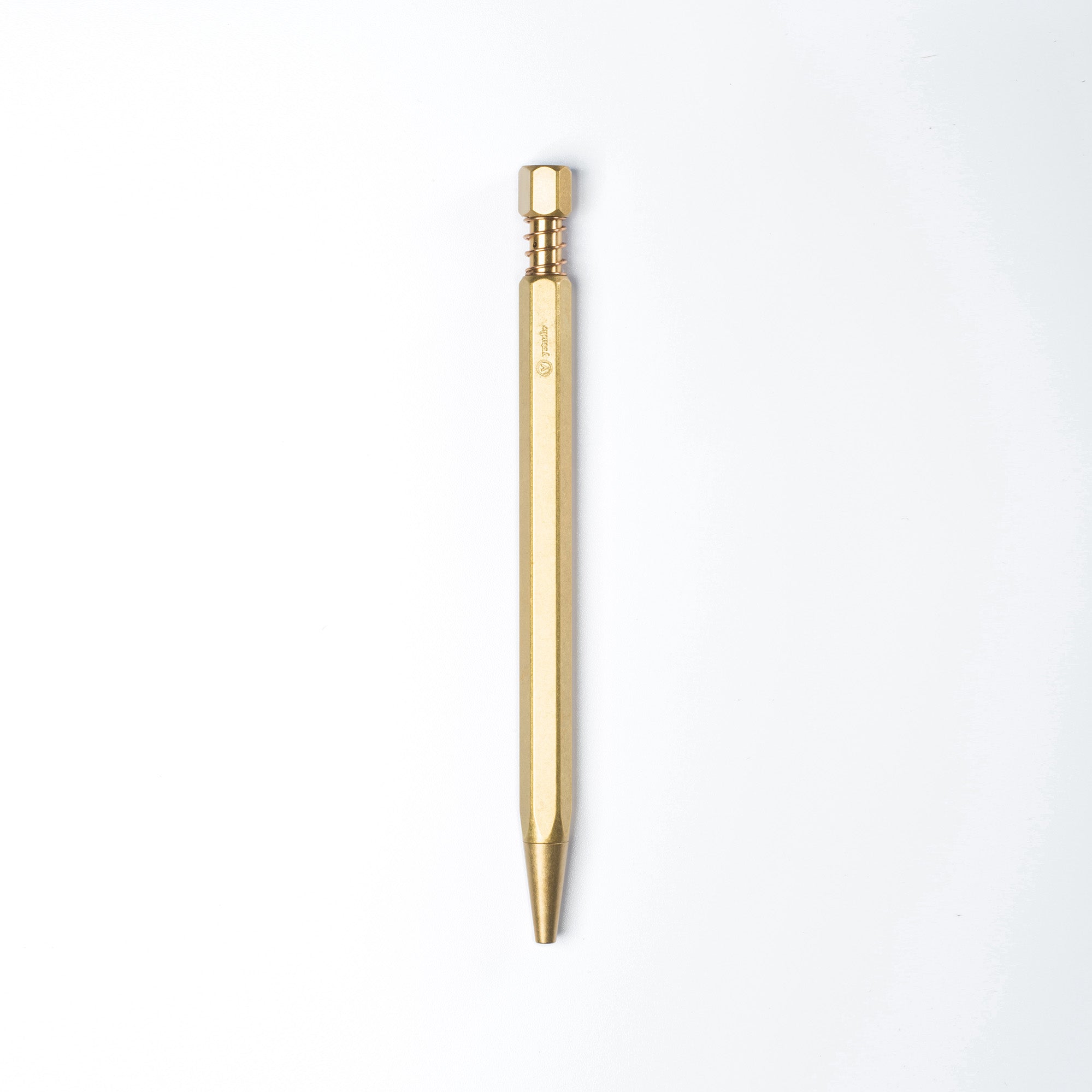 Ballpoint Pen Spring YSTUDIO Classic Revolve Ballpoint Pen Spring Brass – Take Note Pens ...