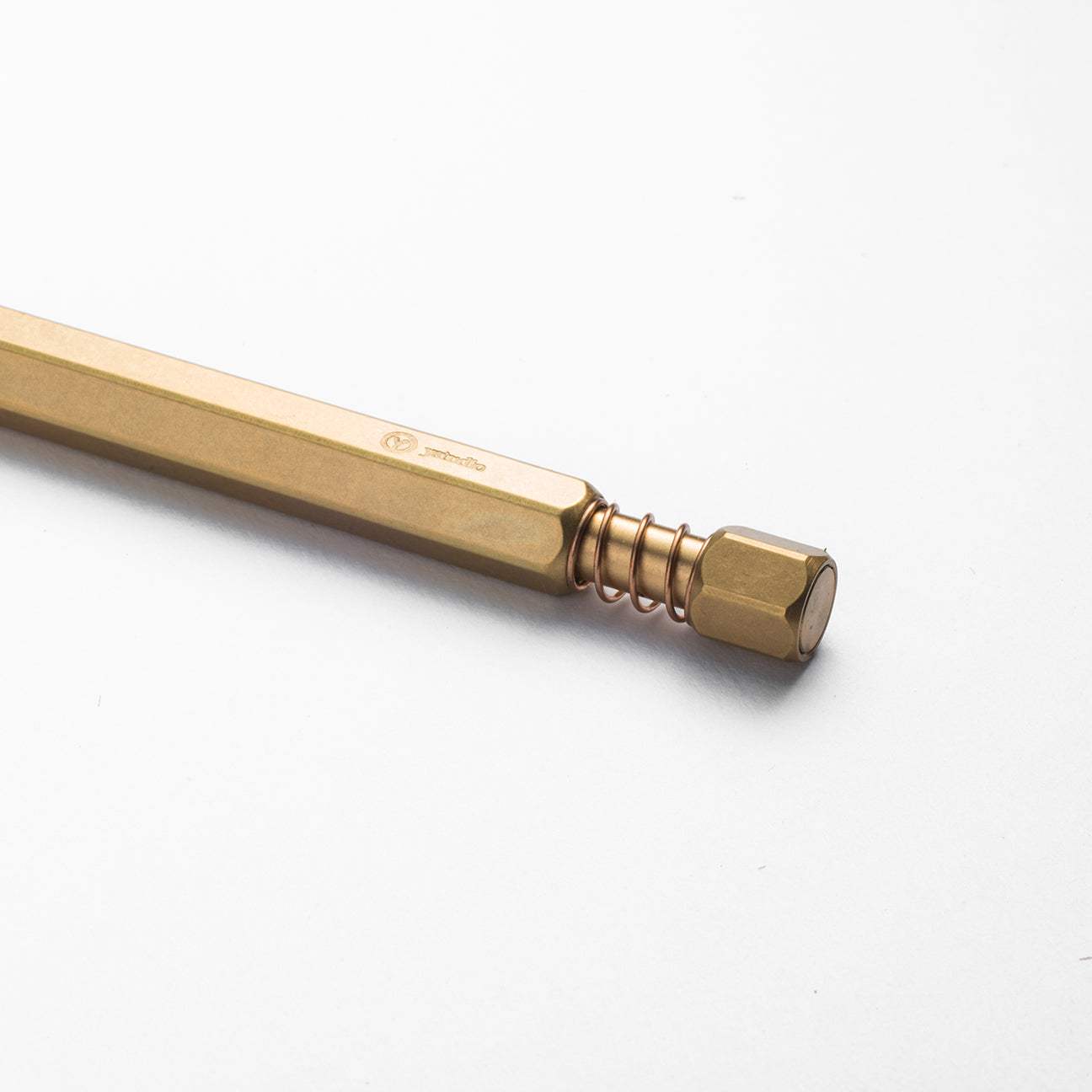 YSTUDIO Classic Revolve Ballpoint Pen Spring Brass